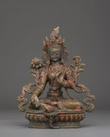 Compassionate Green Tara Handmade Figurine 