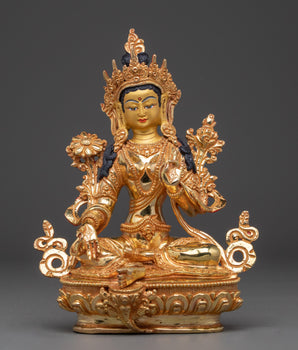 enlightened-green-tara-statue