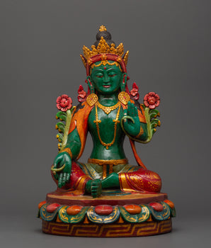 buddhist-goddess-green-tara-statue