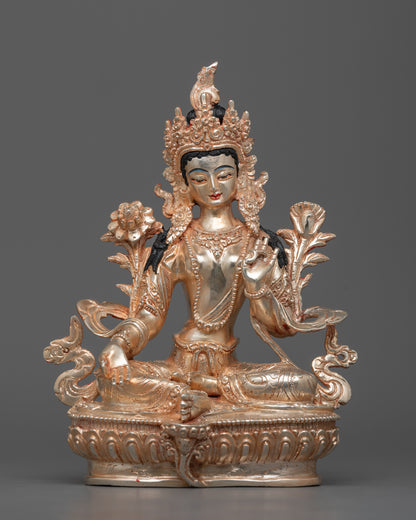 Green Tara Goddess Statue