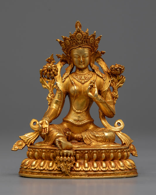 Green Tara Tara Statue