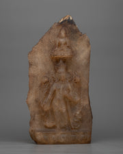 Standing Crystal Green Tara Statue