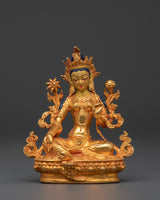 Sacred Green Tara Buddha Statue