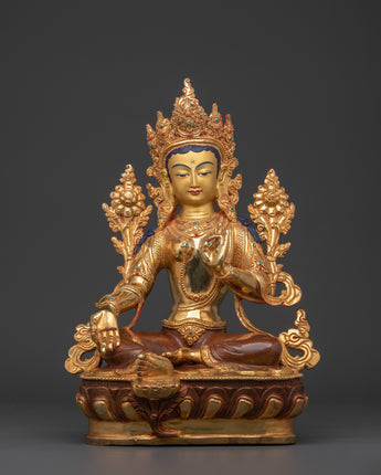 Green Tara spiritual artwork