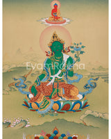 Anika Goddess Tara with Amitabha Buddha