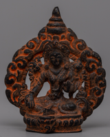 Green Tara Deity Statue