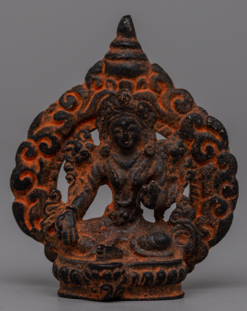 Green Tara Deity Statue