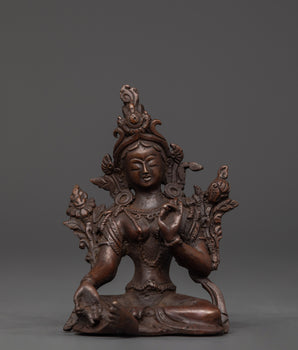 green-tara-tibetan-statue