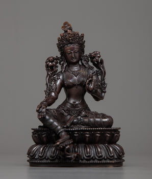 Green Tara Machine-Made Statue