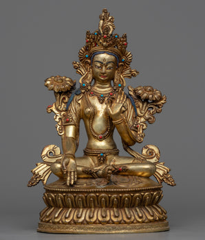 Green Tara Sculpture