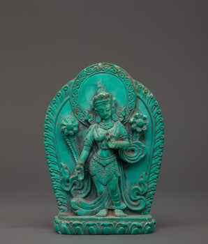 Sacred Green Tara figure