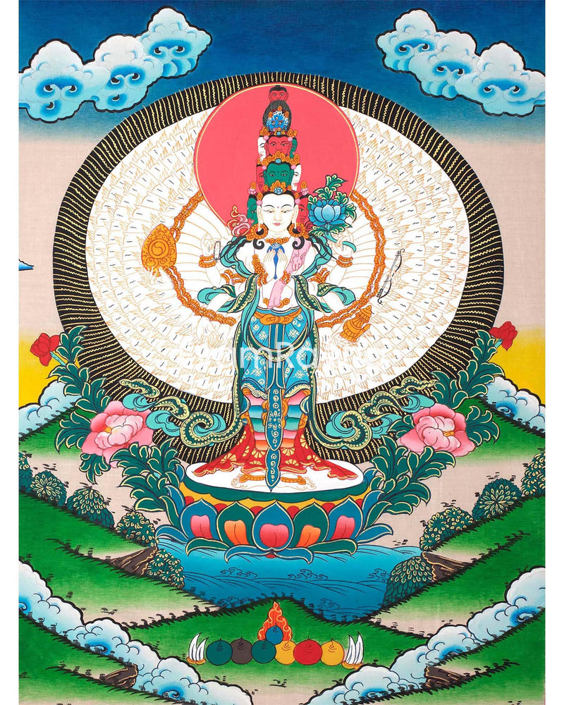 Guanyin 1,000 ARMED Bodhisattva | God of Compassion