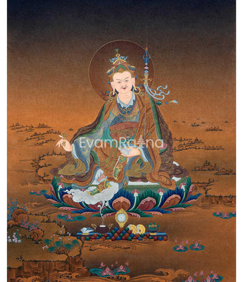 Guru Padmasambhava Thangka Prints 