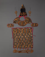 Tibetan Yak bone Guru Fabric 
