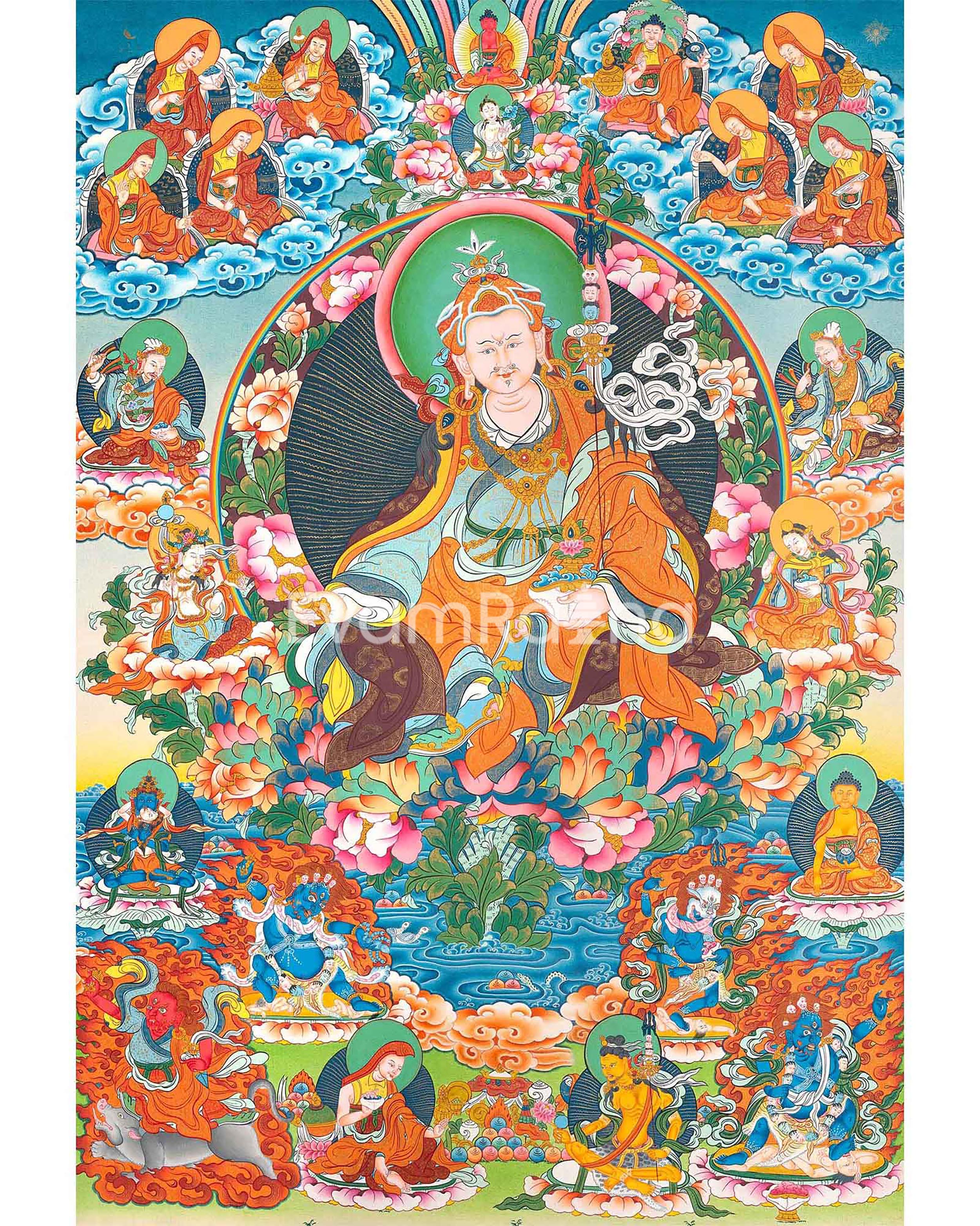 Guru Padmasambava Thangka