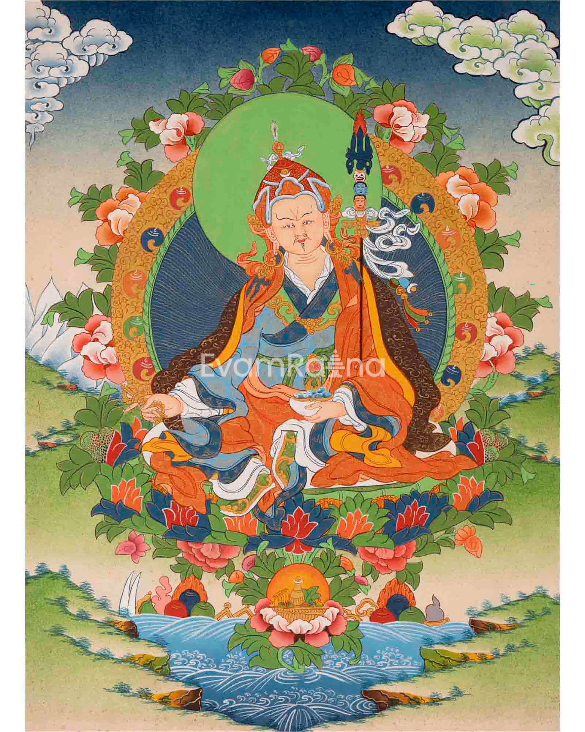 Guru Padmasambhava Thangka