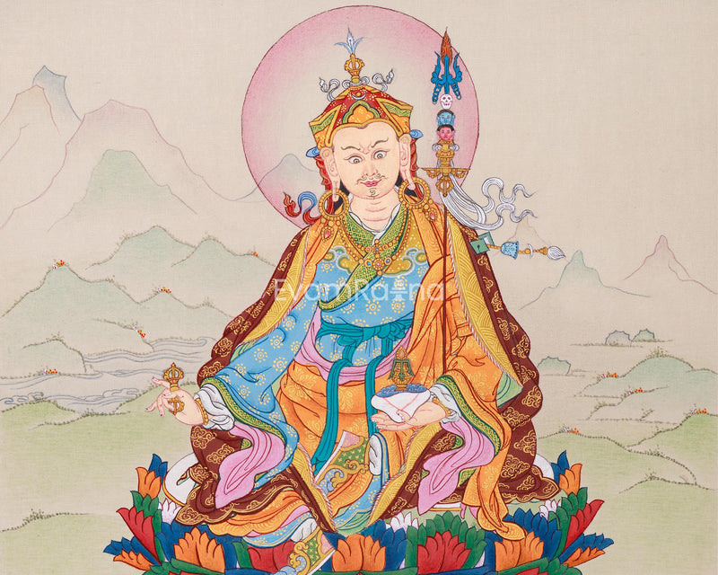 Perfectly Sized Guru Padmasambhava Painting