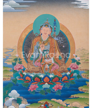 Guru Rinpoche Thangka Print