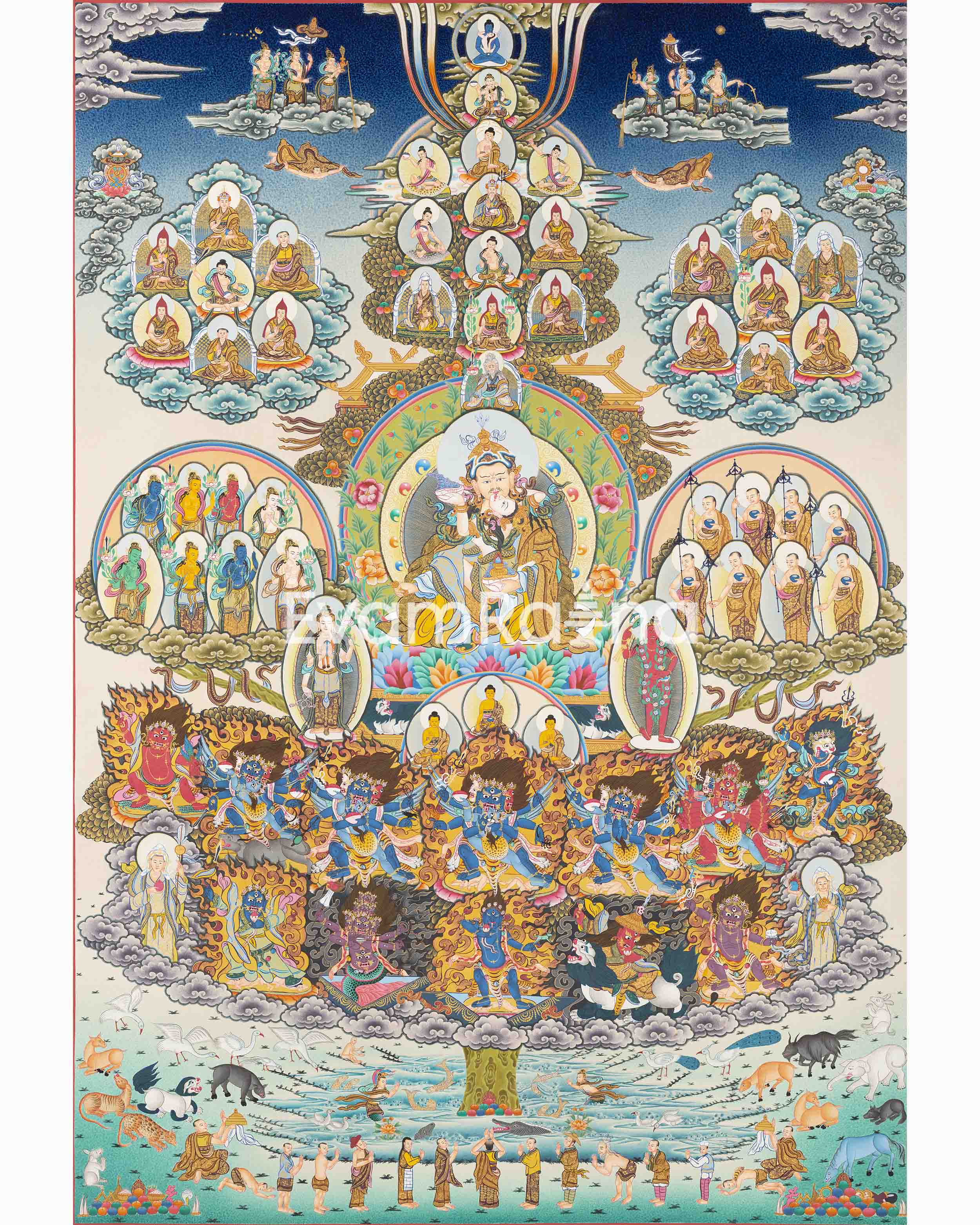 Guru Rinpoche Lineage Tree 