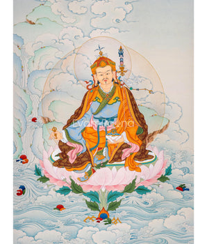 Thangka of Lotus Guru Rinpoche Padmasambhava