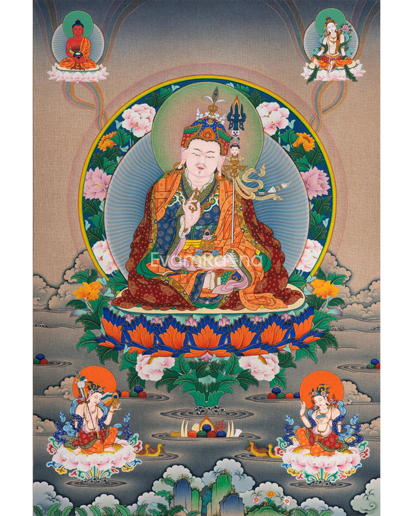 High Quality Guru Rinpoche Canvas Print