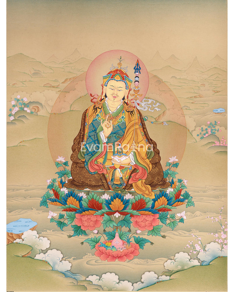 Guru Padmasambhava Thangka