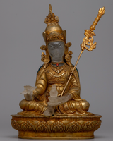 Crystal Guru Rinpoche Statue