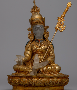Crystal Guru Rinpoche Statue