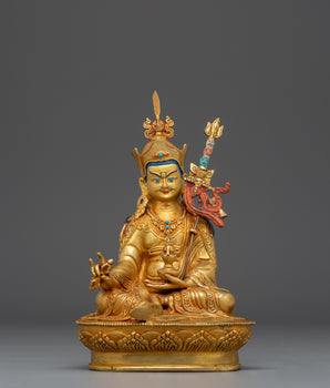 Statue of Lotus-Born Guru Rinpoche 