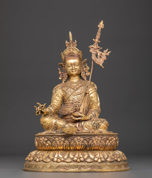 Tibetan Guru Rinpoche Sculpture
