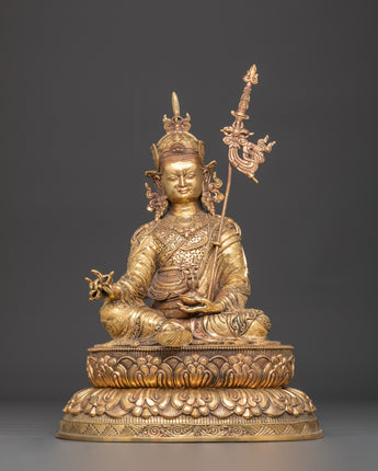 Tibetan Guru Rinpoche Sculpture