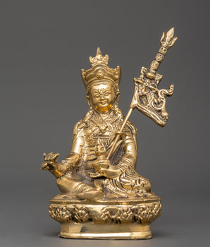 Brass Guru Rinpoche Statue