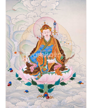Sacred Guru Rinpoche Thangka