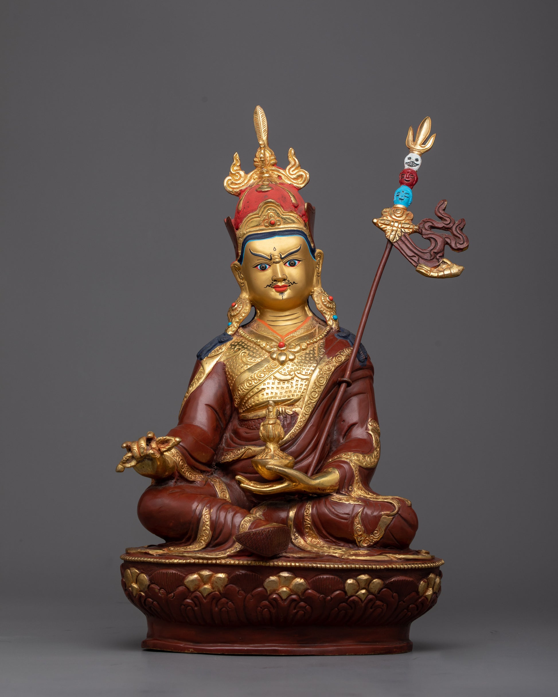 Tibetan Guru Rinpoche Statue