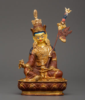 Tibetan Copper Padmasambhava Figure