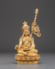 Tibetan Guru Rinpoche Figurine | Symbol of Enlightened Wisdom