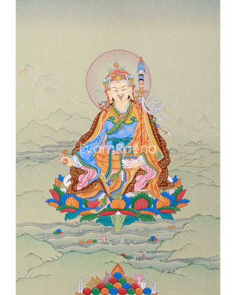 The Lotus Born Master's Thangka |