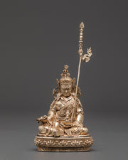 silver-plated-padmakara-statue
