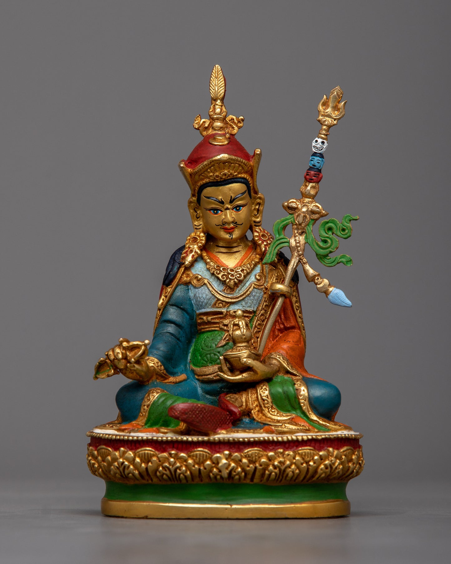 Cooper Guru Rinpoche Statue