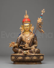 Spiritual Guru Rinpoche Altar Statue