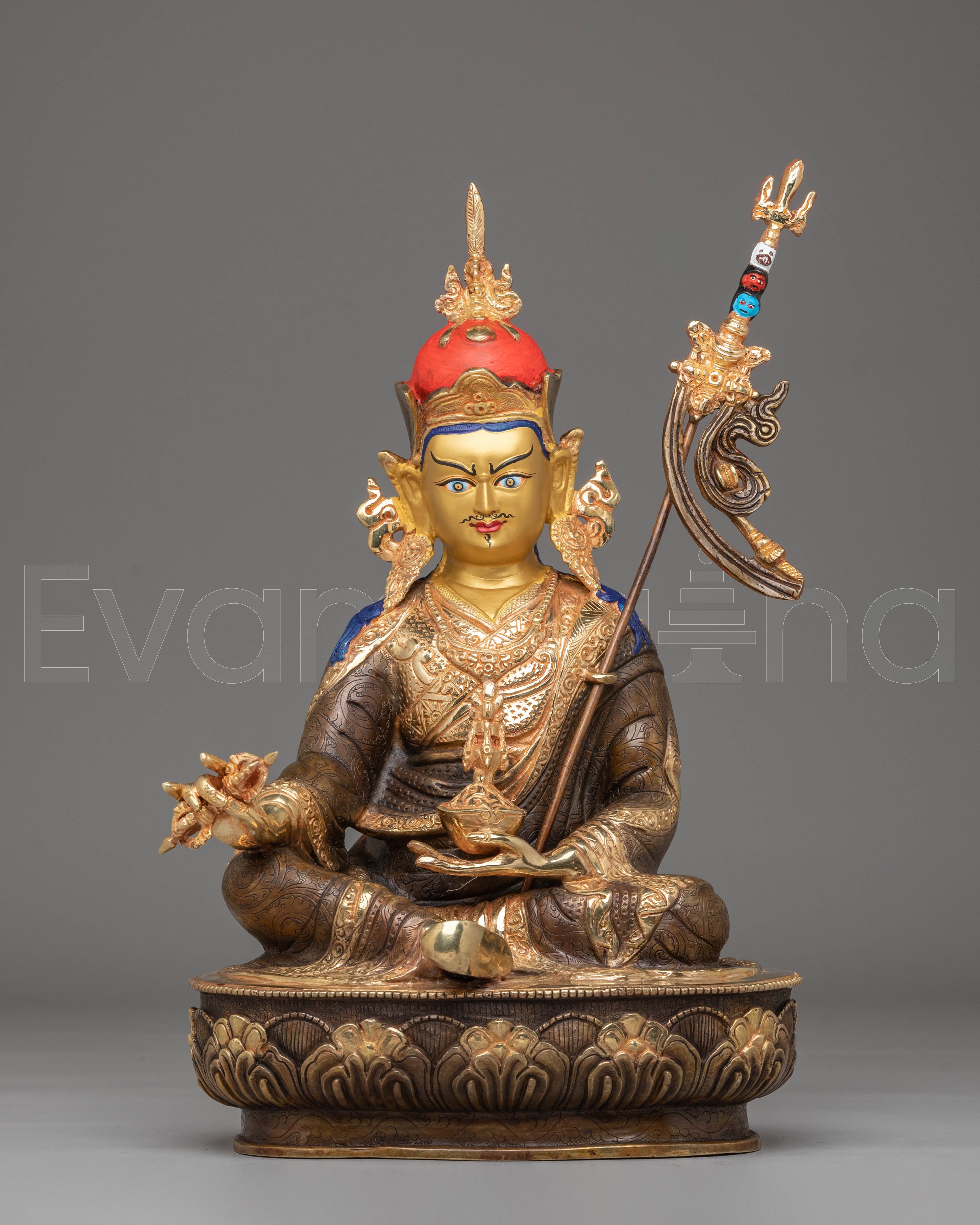 Spiritual Guru Rinpoche Altar Statue