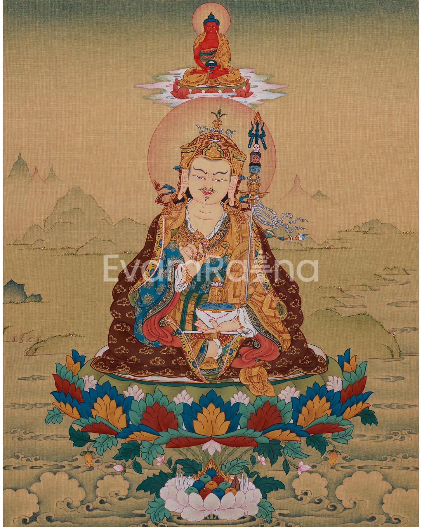 guru-padmasambhava-lotus-born-sage-enlightened-master-of-vajrayana