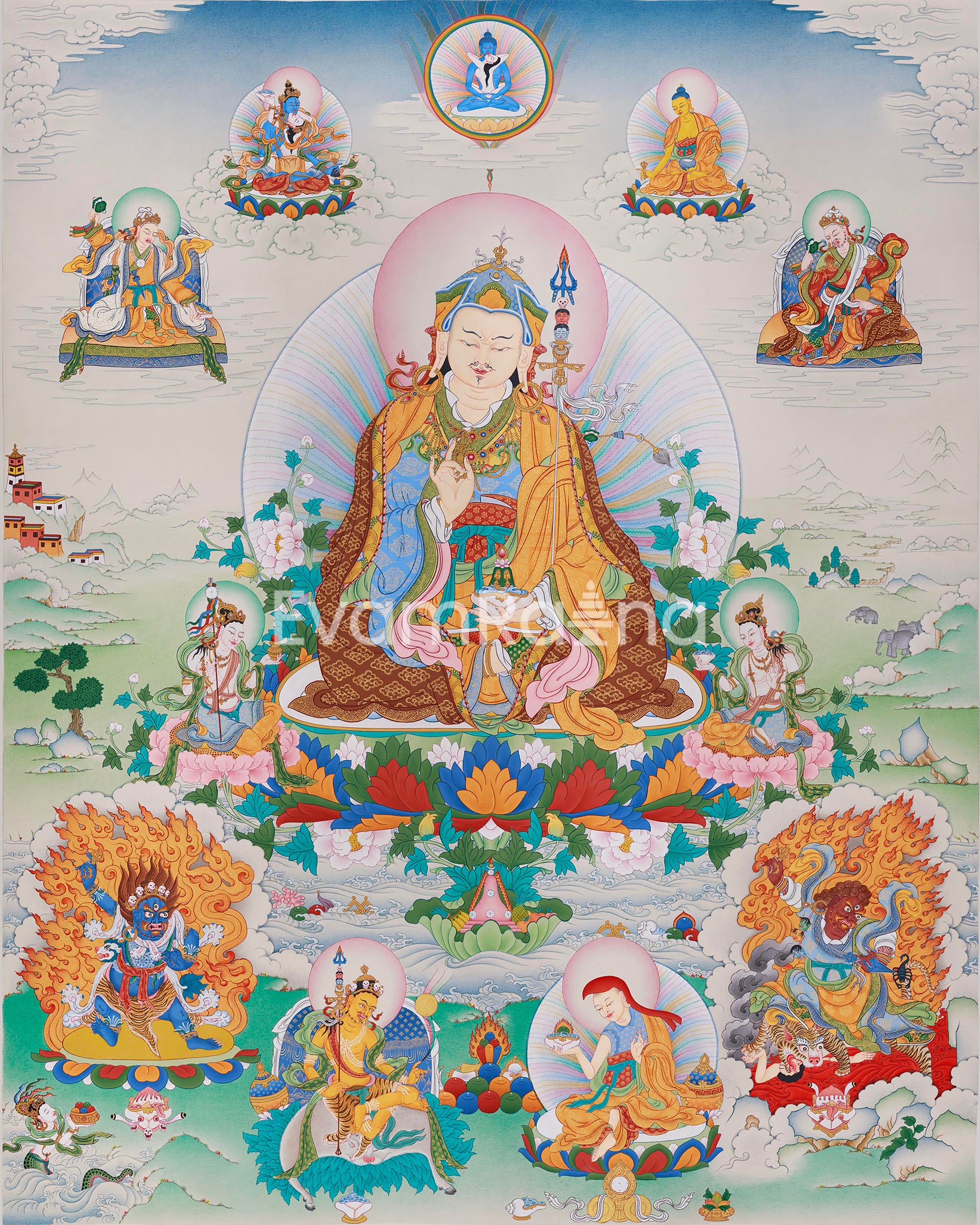The Eight Manifestations of Padmasambhava