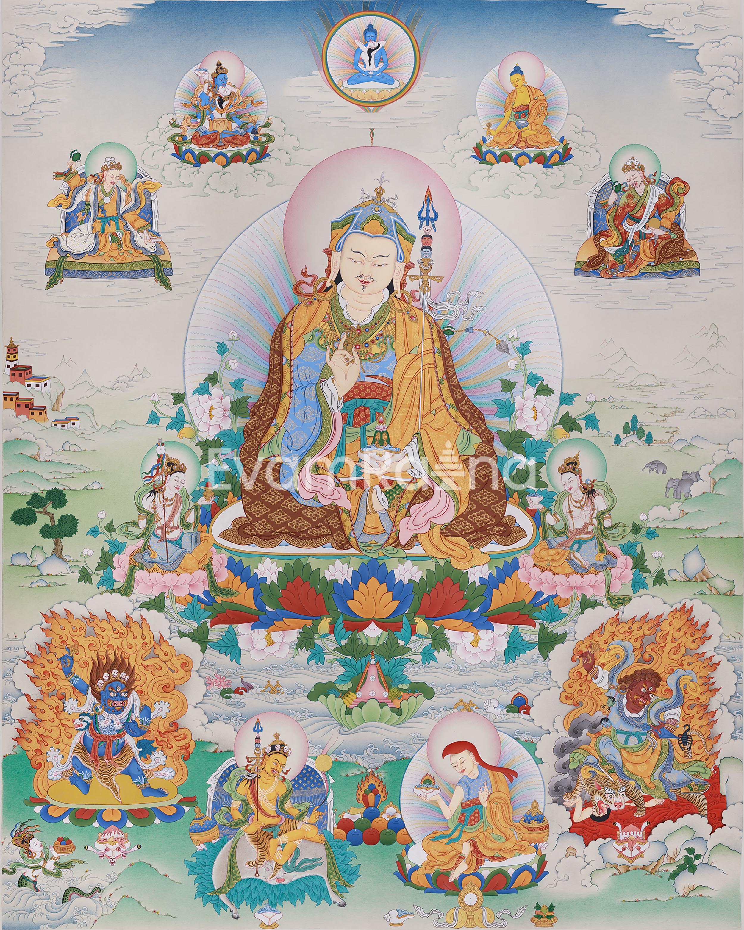 The Eight Manifestations of Padmasambhava