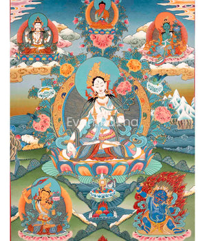 White Tara Thangka