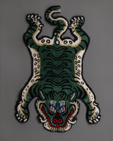 green-and-black-hand-knotted-tiger-rug
