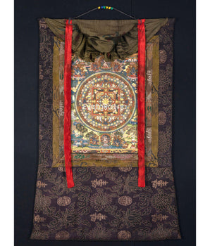 Hand Painted Mandala