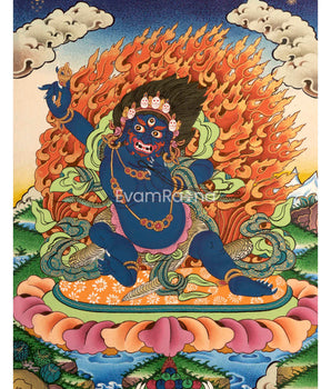 Original Hand Painted Vajrapani Thangka