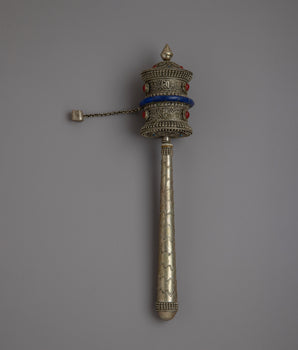 Buddhist Hand Prayer Wheel