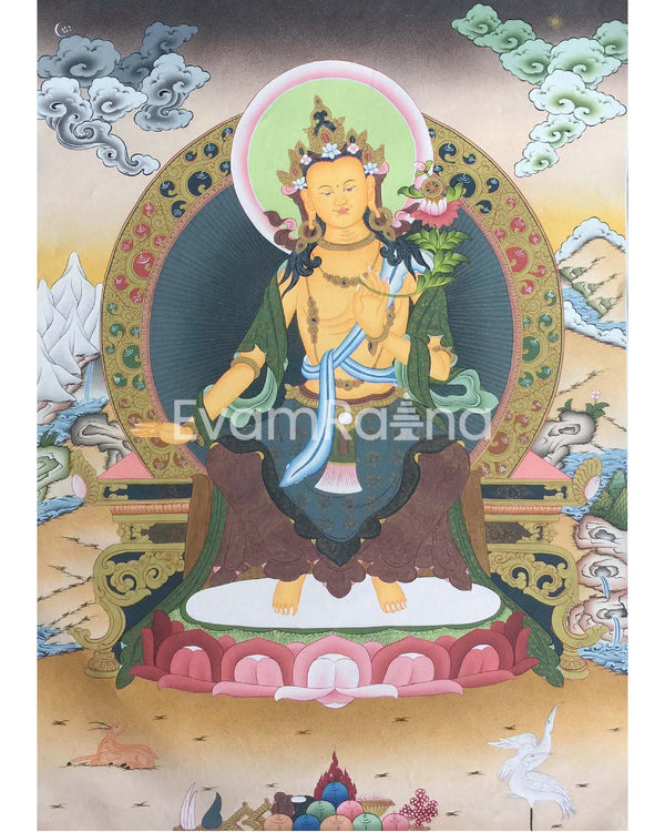 Handmade Maitreya Buddha 